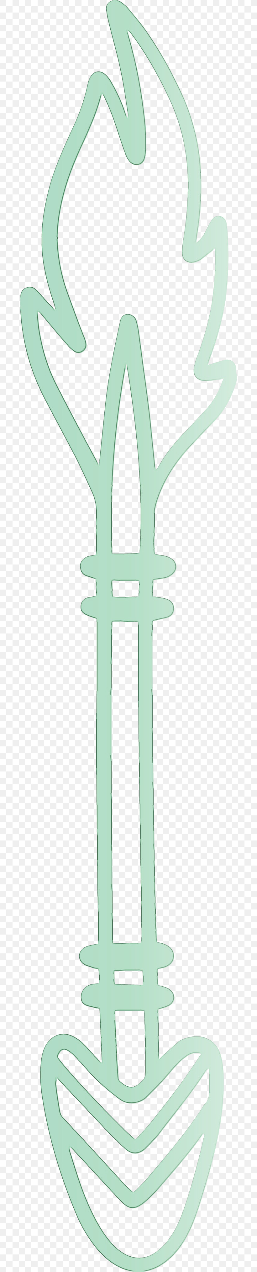 Green Turquoise Cross Symbol, PNG, 692x4056px, Boho Arrow, Cross, Cute Arrow, Green, Paint Download Free