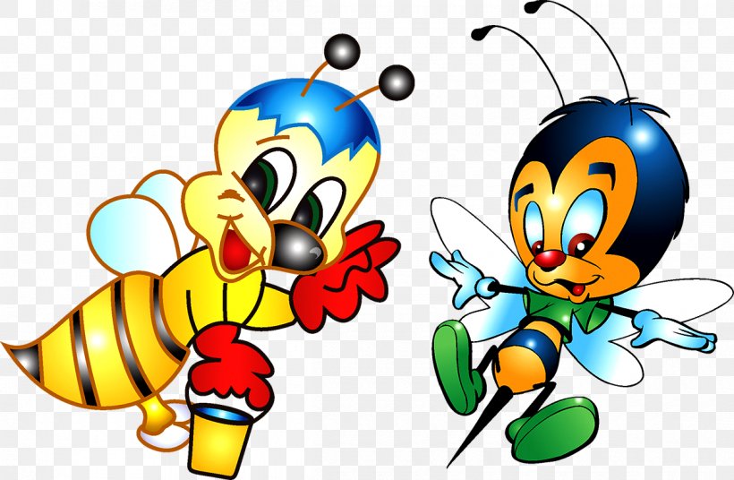 Honey Bee Cartoon Beehive, PNG, 1200x785px, Bee, Art, Artwork, Bee Sting, Beehive Download Free