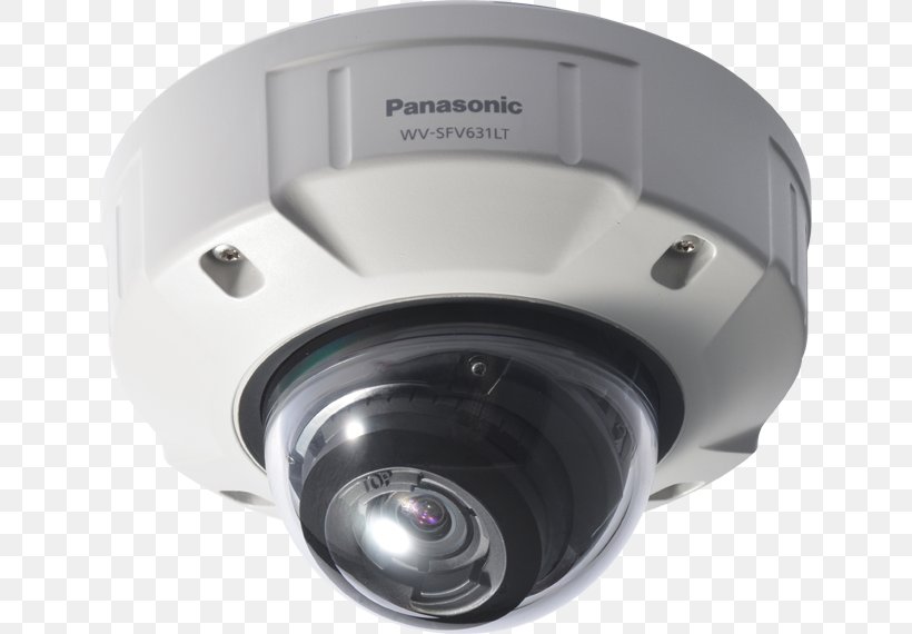 Panasonic WV-S2531LN 3MP Indoor/Outdoor Dome IP Security Camera, PNG, 640x570px, Panasonic, Camera, Camera Lens, Cameras Optics, Closedcircuit Television Download Free