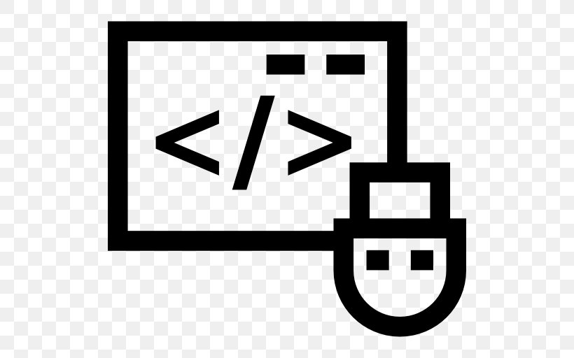 Web Development Computer Programming User Interface Symbol, PNG, 512x512px, Web Development, Area, Black, Black And White, Brand Download Free