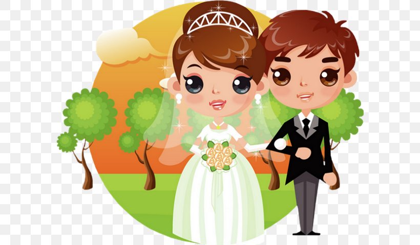 Wedding Invitation Background, PNG, 600x480px, Bridegroom, Animation,  Bride, Caricature, Cartoon Download Free