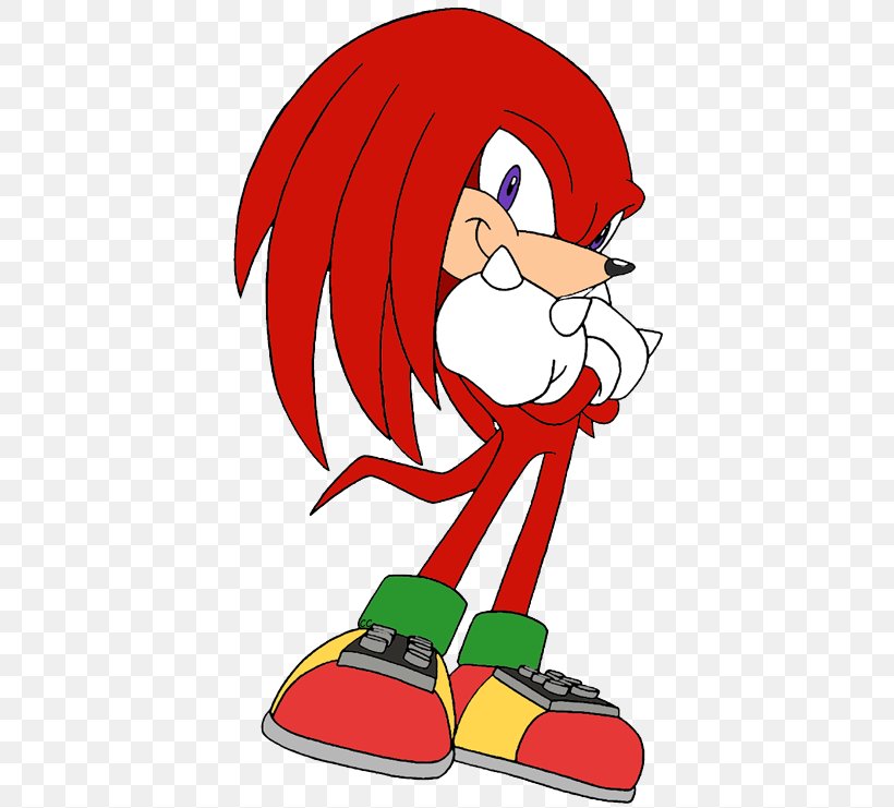 Knuckles The Echidna Sonic Chaos Sonic & Knuckles Amy Rose Clip Art, PNG, 408x741px, Knuckles The Echidna, Amy Rose, Area, Art, Artwork Download Free
