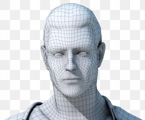 Recognition - Website Wireframe Face Facial Recognition System Wire-frame Model PNG