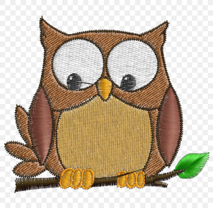 Embroidery Sewing Machines Matrix Little Owl Throw Pillows, PNG, 800x800px, Embroidery, Animal, Bird, Bird Of Prey, Cartoon Download Free
