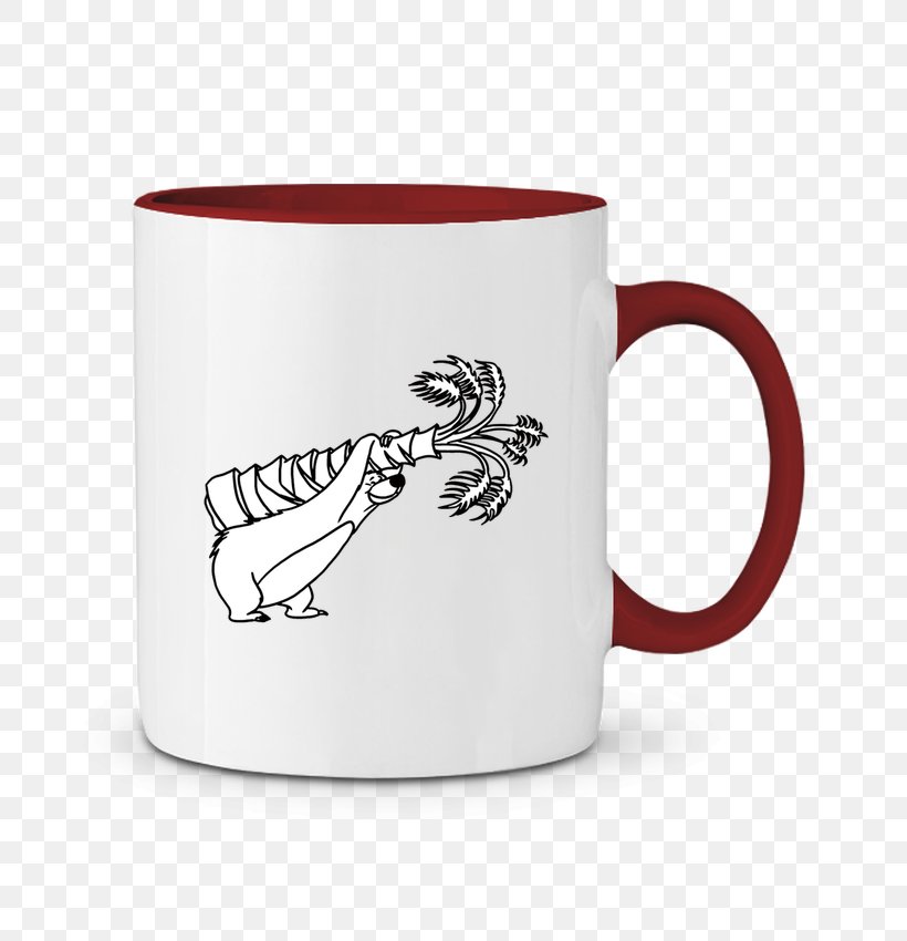 Mug Coffee Cup Ceramic Gift T-shirt, PNG, 690x850px, Mug, Bag, Ceramic, Coffee Cup, Cup Download Free