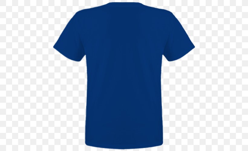 T-shirt Crew Neck Clothing Hoodie, PNG, 500x500px, Tshirt, Active Shirt, Blue, Clothing, Clothing Sizes Download Free