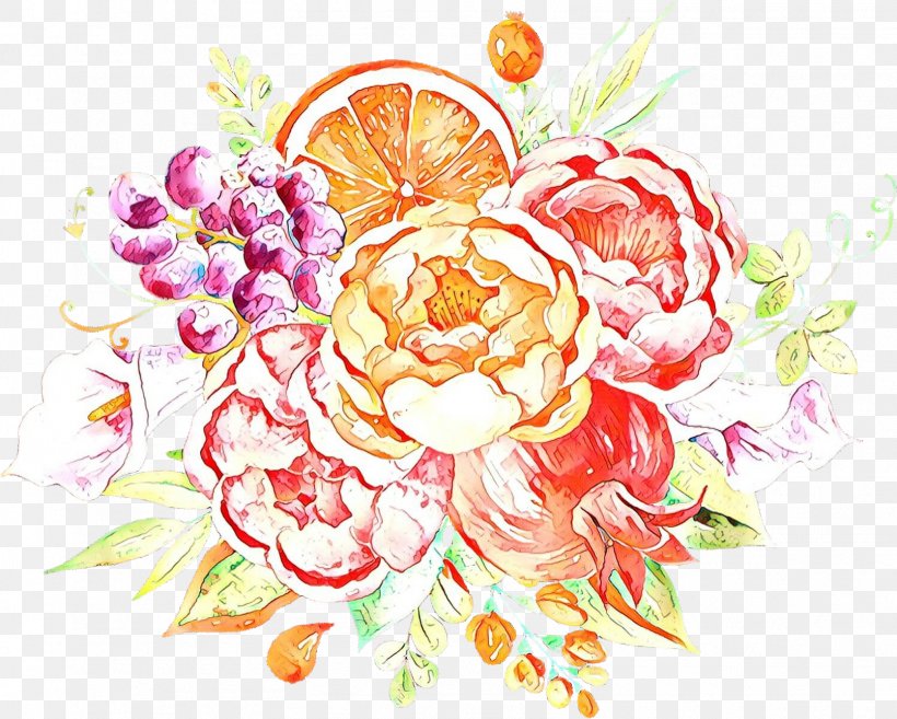 Flower Art Watercolor, PNG, 1609x1291px, Garden Roses, Cut Flowers, Floral Design, Flower, Flower Bouquet Download Free