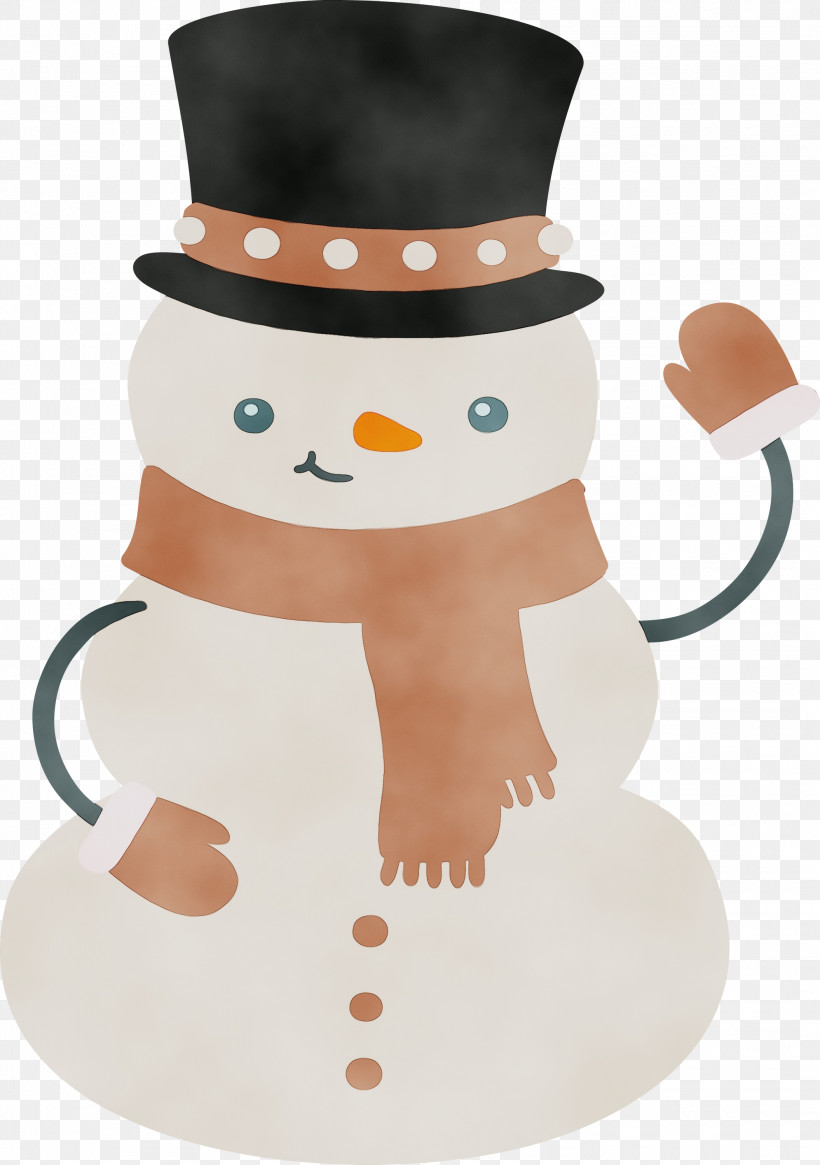 Snowman, PNG, 2110x3000px, Snowman, Christmas, Paint, Watercolor, Wet Ink Download Free