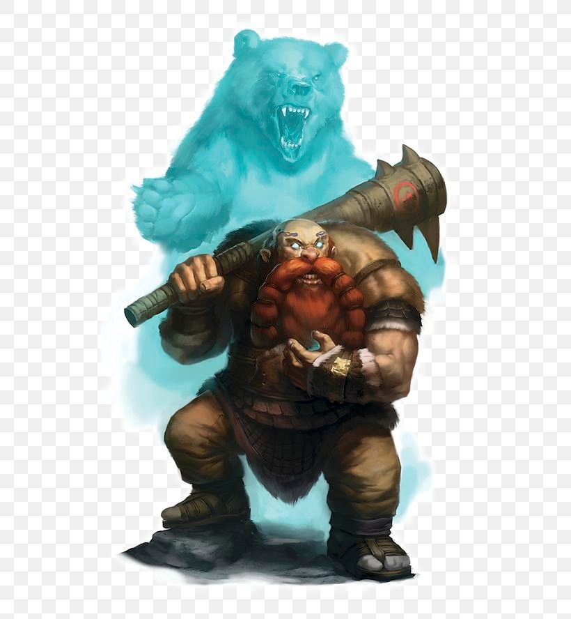 Dungeons & Dragons Pathfinder Roleplaying Game Dwarf Barbarian Wizards Of The Coast, PNG, 564x888px, Dungeons Dragons, Barbarian, Bear, Cleric, Druid Download Free
