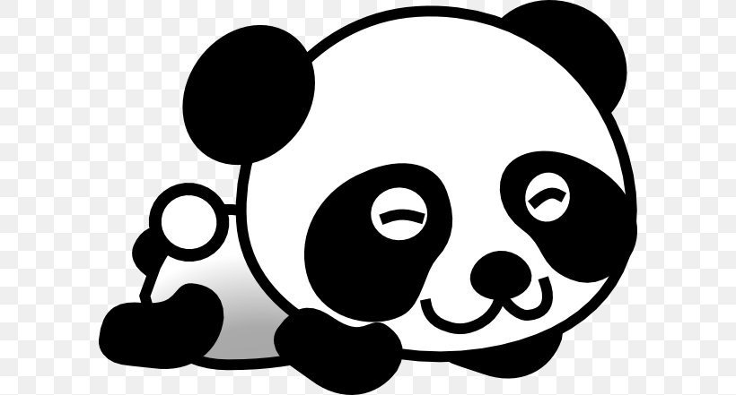 Giant Panda Bear Red Panda Clip Art, PNG, 600x441px, Giant Panda, Artwork, Autocad Dxf, Bear, Black Download Free