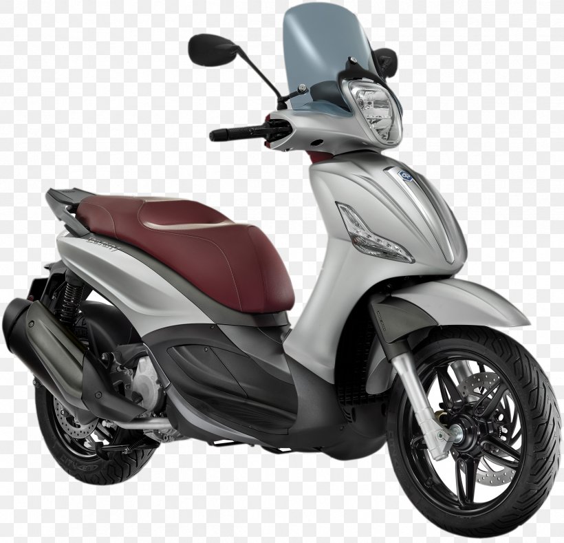 Piaggio Beverly Scooter Car Motorcycle, PNG, 2426x2337px, Piaggio, Antilock Braking System, Automotive Design, Automotive Wheel System, Car Download Free