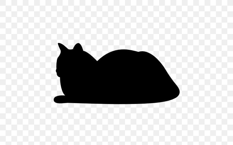 Cat Silhouette Clip Art, PNG, 512x512px, Cat, Black, Black And White, Black Cat, Carnivoran Download Free