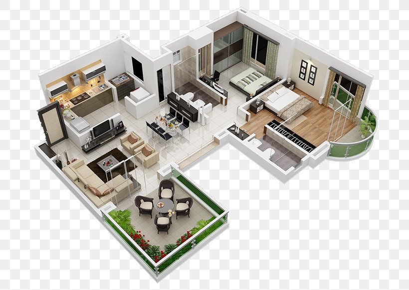Floor Plan Gaur Yamuna City Apartment Gurugram, PNG, 735x581px, 3d Floor Plan, Floor Plan, Apartment, Architecture, Gaur Yamuna City Download Free