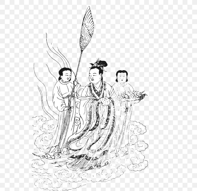 Liexian Zhuan, PNG, 633x794px, Xian, Art, Artwork, Black And White, Chinese Creation Myths Download Free
