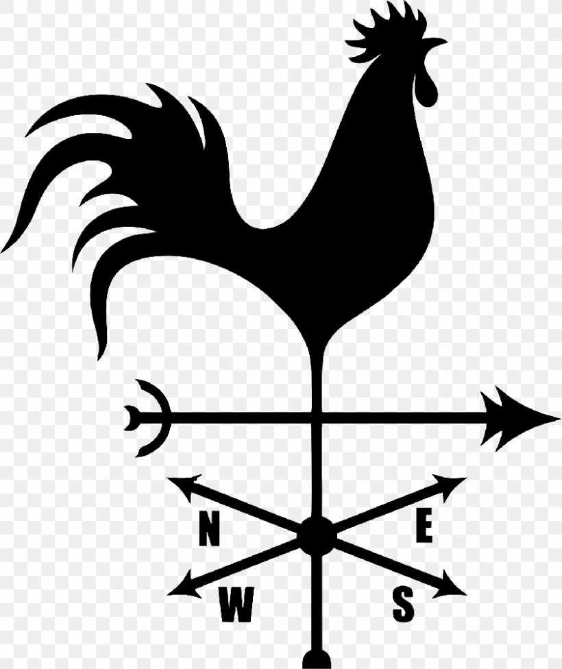 Weather Vane Royalty-free Clip Art, PNG, 840x1000px, Weather Vane, Artwork, Beak, Bird, Black And White Download Free