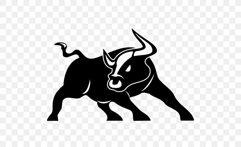 Cattle Bull Ox Decal, PNG, 500x500px, Cattle, Anger, Art, Black, Black And White Download Free