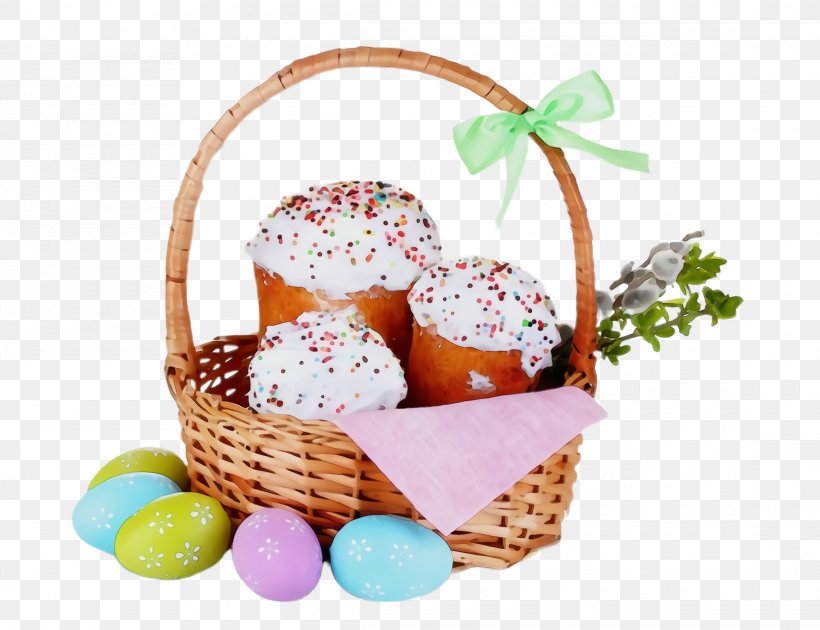 Easter Egg, PNG, 2280x1752px, Watercolor, Basket, Easter, Easter Egg, Event Download Free