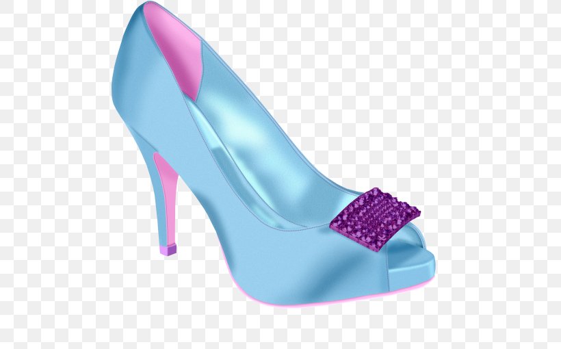 High-heeled Footwear Shoe Blue, PNG, 498x510px, Highheeled Footwear, Aqua, Basic Pump, Blue, Blue Rose Download Free