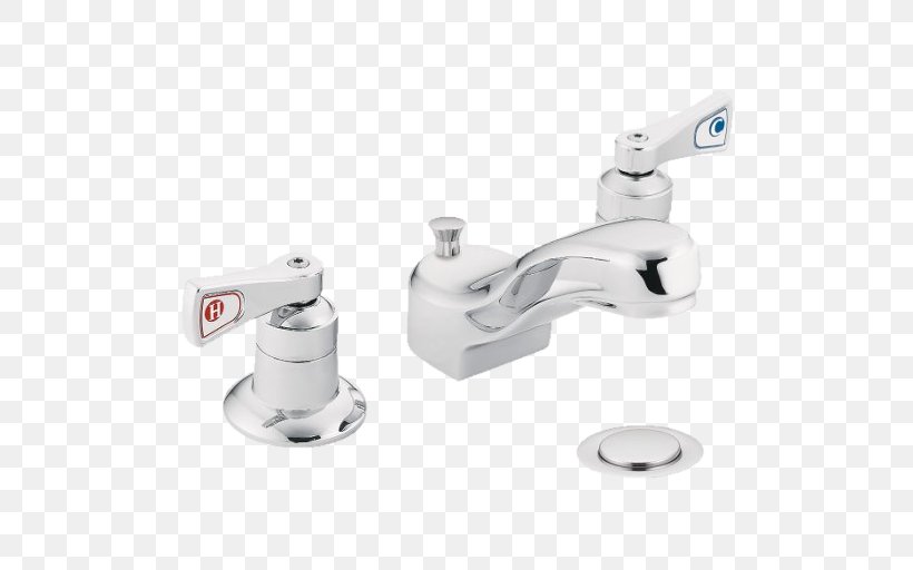 Faucet Handles & Controls Moen Commercial Handle Lavatory Faucet Sink Bathroom, PNG, 512x512px, Faucet Handles Controls, Bathroom, Baths, Bathtub Accessory, Brushed Metal Download Free