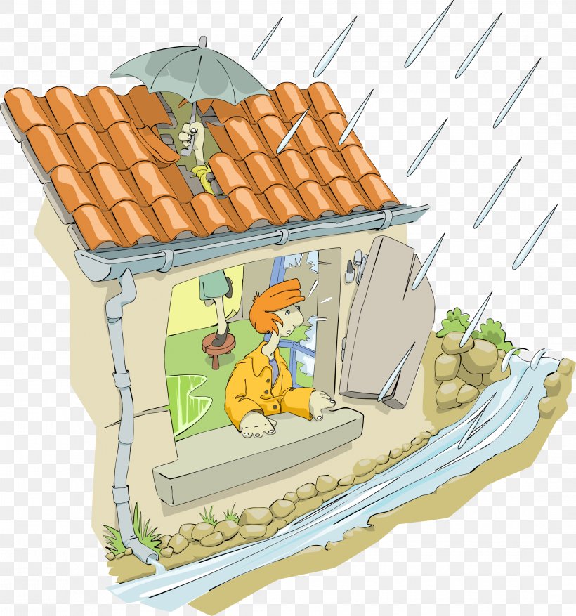 House Roof Leak Home Repair Clip Art, PNG, 2191x2344px, House, Basement, Building, Ceiling, Food Download Free