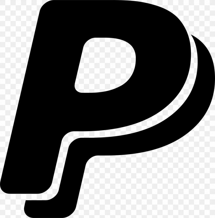 Logo PayPal Clip Art, PNG, 980x994px, Logo, Black, Black And White, Computer Software, Ecommerce Payment System Download Free