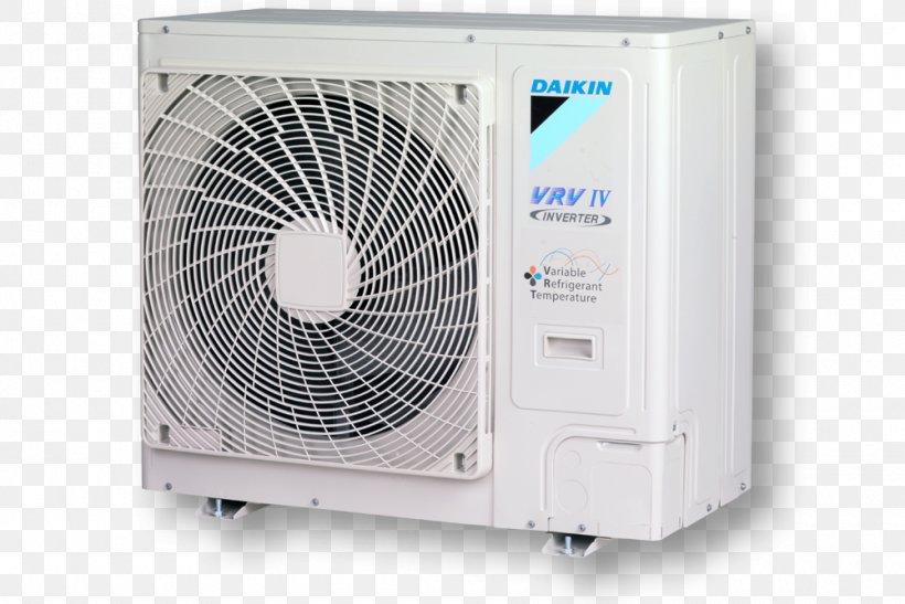 Daikin Air Conditioner Variable Refrigerant Flow Heat Pump System, PNG, 1000x668px, Daikin, Air Conditioner, Air Conditioning, Duct, Fan Download Free