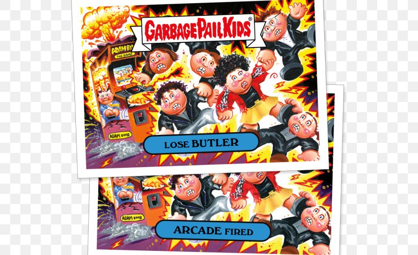 Garbage Pail Kids Radiohead Musician, PNG, 595x500px, Watercolor, Cartoon, Flower, Frame, Heart Download Free