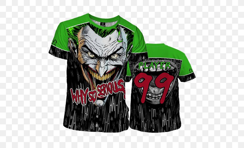 Joker T-shirt Hoodie Harley Quinn Suicide Squad, PNG, 500x500px, Joker, Bracelet, Brand, Color, Cosplay Download Free