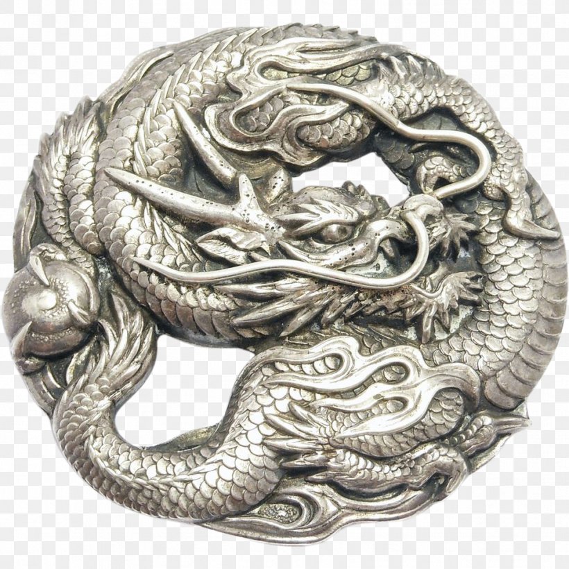 Silver Brooch Jewellery Dragon Pin, PNG, 977x977px, Silver, Brooch, Dragon, Drawing, Jewellery Download Free