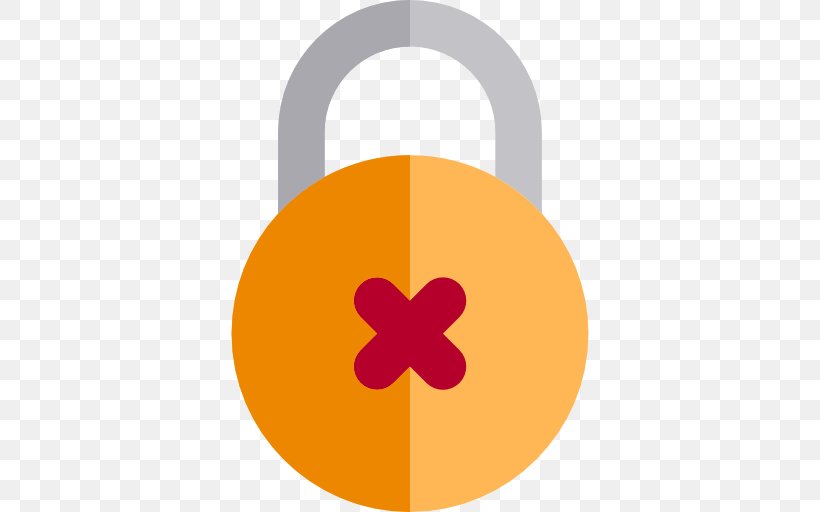 Wrong, PNG, 512x512px, Security, Lock, Lock And Key, Orange, Padlock Download Free