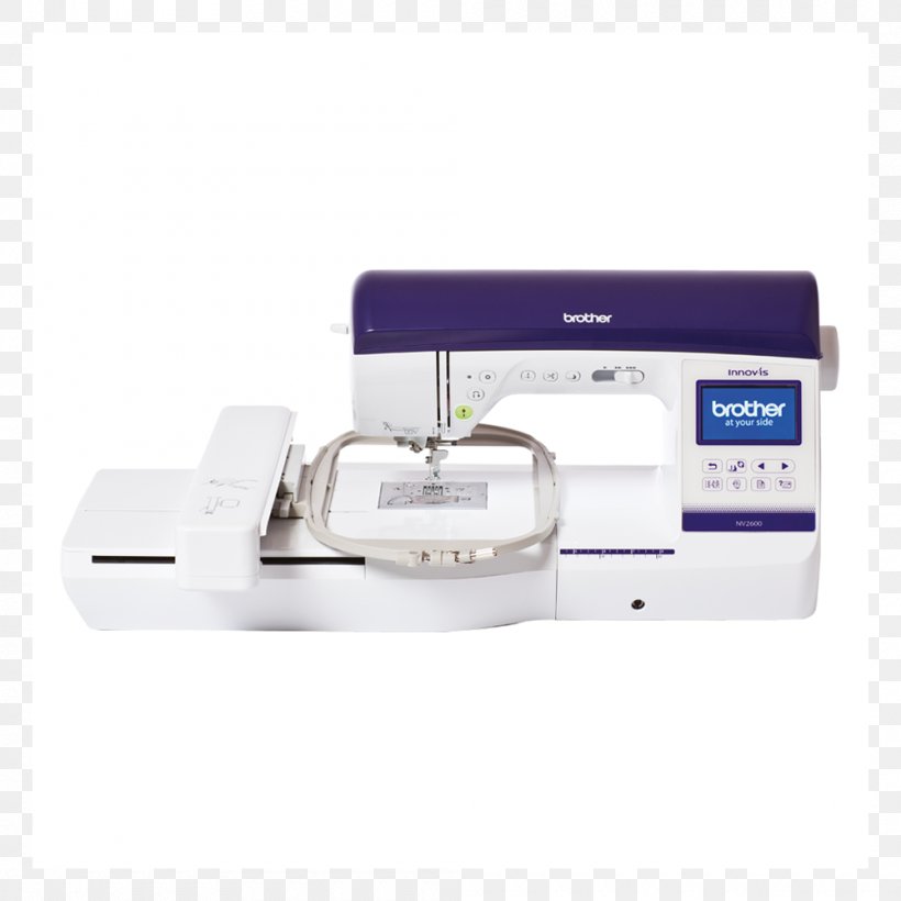 Embroidery Brother Industries Sewing Machines Quilting, PNG, 1000x1000px, Embroidery, Bernina International, Brother Industries, Electronics Accessory, Machine Download Free