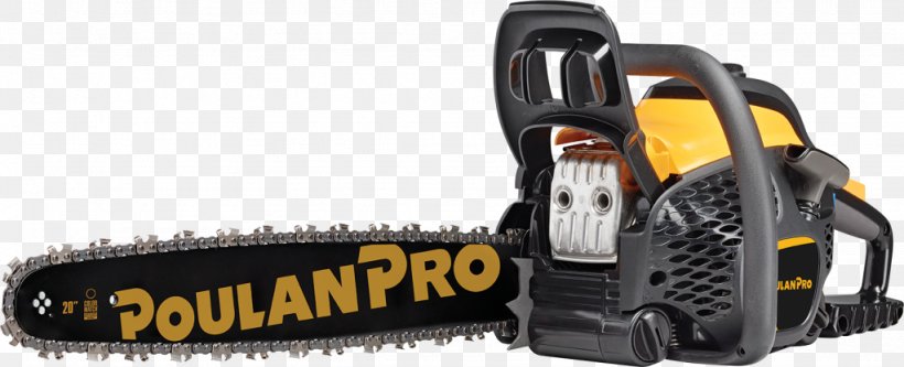 Poulan Pro PP5020 Chainsaw Poulan Pro PP4218 Two-stroke Engine, PNG, 1024x416px, Poulan, Chainsaw, Cutting, Gasoline, Hardware Download Free
