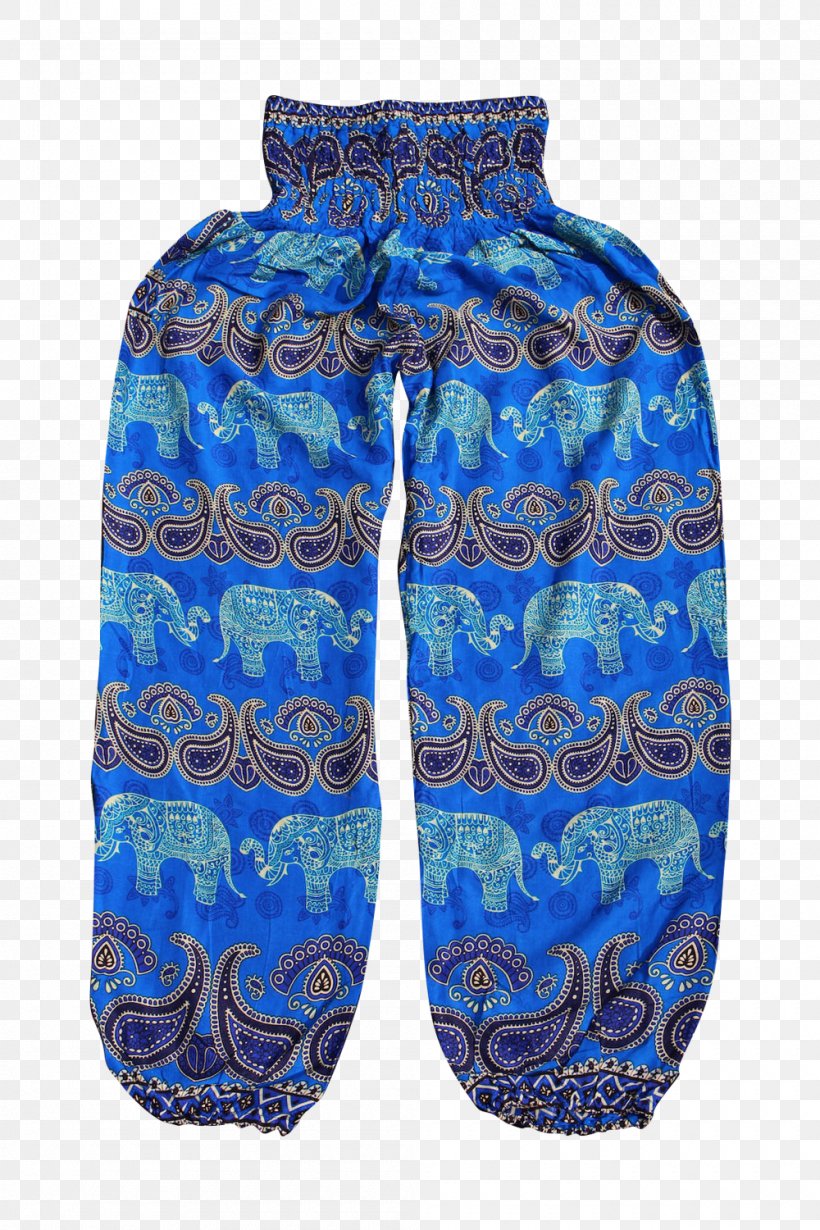 Harem Pants Yoga Pants Dress, PNG, 1000x1500px, Harem Pants, Bohemianism, Cobalt Blue, Cotton, Dress Download Free