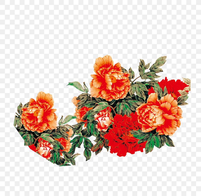 Moutan Peony Adobe Illustrator Software, PNG, 800x800px, Moutan Peony, Annual Plant, Artificial Flower, Azalea, Carnation Download Free
