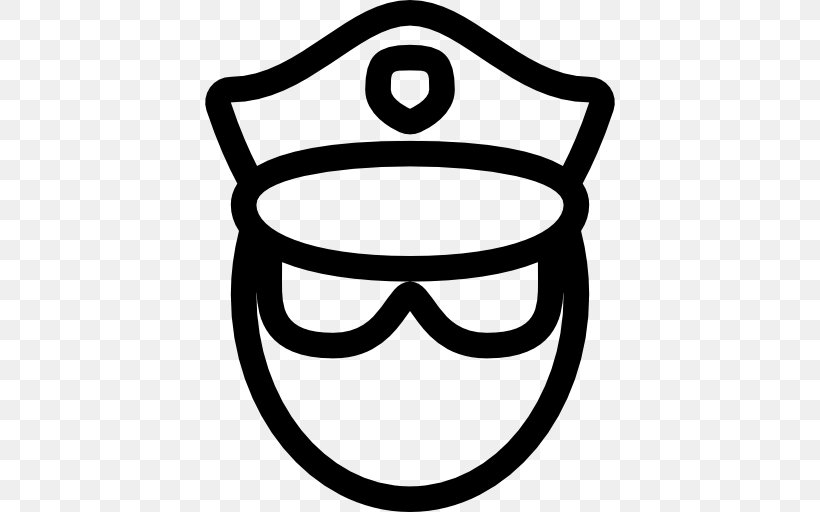 Police Clip Art, PNG, 512x512px, Police, Black And White, Eyewear, Glasses, Line Art Download Free