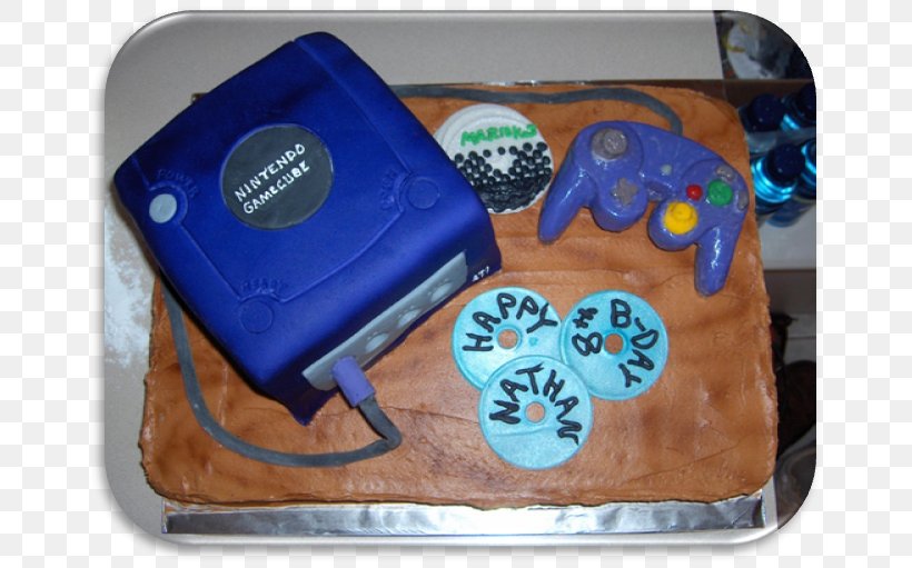 GameCube Controller Birthday Cake Fondant Icing, PNG, 668x511px, Gamecube, Anges De Sucre, Birthday, Birthday Cake, Cake Download Free