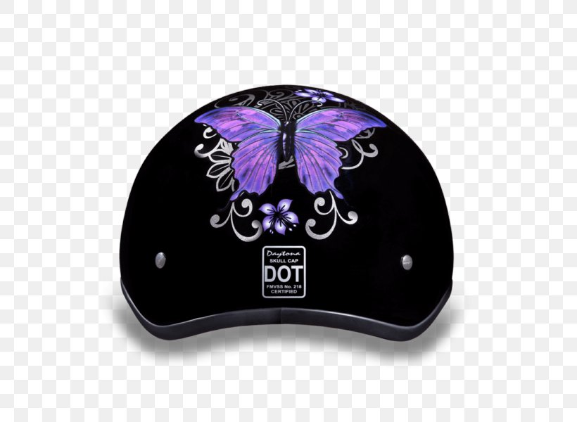 Motorcycle Helmets Daytona Helmets Cap Butterfly, PNG, 600x600px, Motorcycle Helmets, Bicycle, Butterfly, Cap, Cruiser Download Free