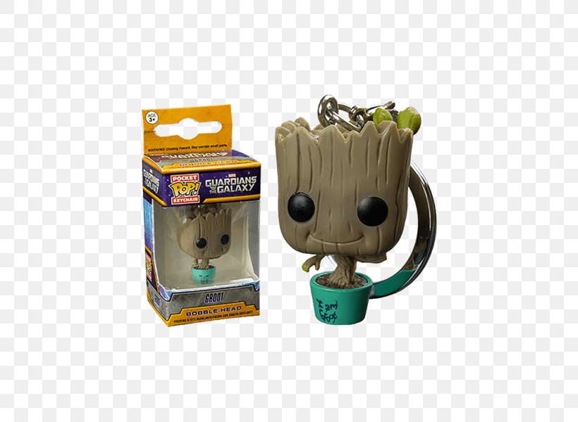 Baby Groot Rocket Raccoon Funko Key Chains, PNG, 600x600px, Groot, Action Toy Figures, Baby Groot, Bobblehead, Breloc Download Free