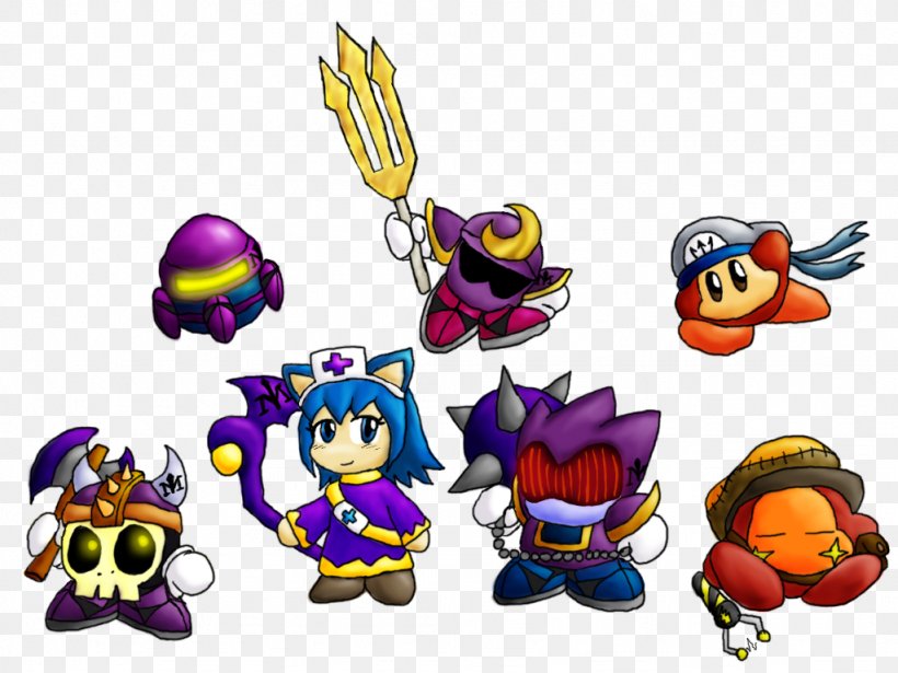 Kirby: Triple Deluxe Meta Knight Kirby Super Star Ultra King Dedede Kirby Star Allies, PNG, 1024x768px, Kirby Triple Deluxe, Art, Axe, Cartoon, Character Download Free