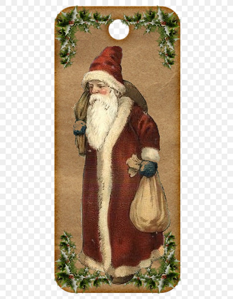 Santa Claus Christmas Ornament Christmas Day Belsnickel Reindeer, PNG, 492x1050px, Santa Claus, Antique, Art, Belsnickel, Candy Cane Download Free