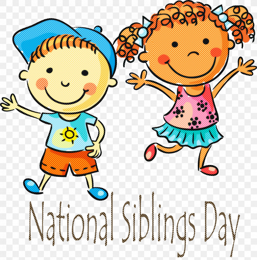 Siblings Day Happy Siblings Day National Siblings Day, PNG, 2966x2999px, Siblings Day, Cartoon, Celebrating, Child, Family Pictures Download Free
