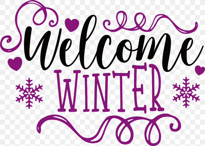 Welcome Winter, PNG, 3412x2439px, Welcome Winter, Flower, Lilac M, Line, Logo Download Free