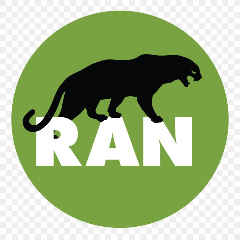 Brand Logo Cat Rainforest Action Network United States Of America, PNG, 1275x1275px, Brand, Area, Big Cats, Carnivoran, Cat Download Free
