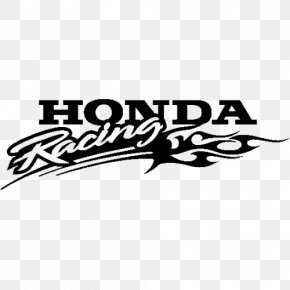 black honda racing logo