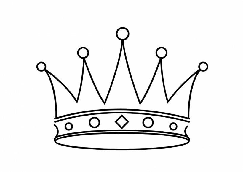 Crown Black And White Drawing Clip Art, PNG, 940x664px, Crown, Area, Black  And White, Cartoon, Drawing
