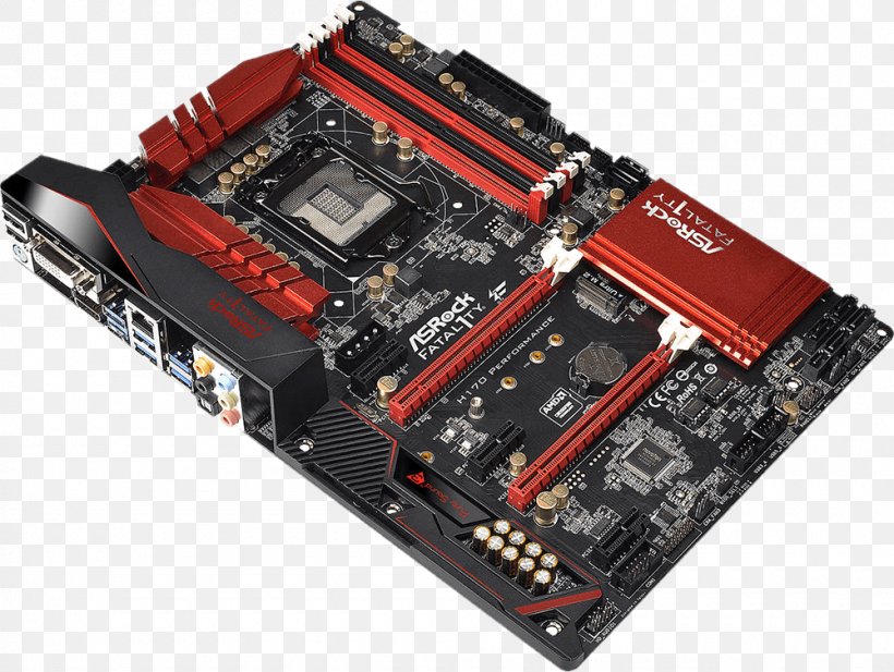 ASRock Fatal1ty Z170 Gaming K4 Motherboard LGA 1151 Central Processing Unit, PNG, 1000x753px, Asrock Fatal1ty Z170 Gaming K4, Asrock, Atx, Central Processing Unit, Circuit Component Download Free