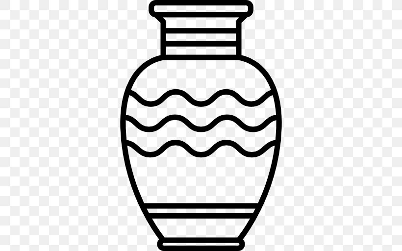 Ceramic Pottery Clip Art, PNG, 512x512px, Ceramic, Black And White