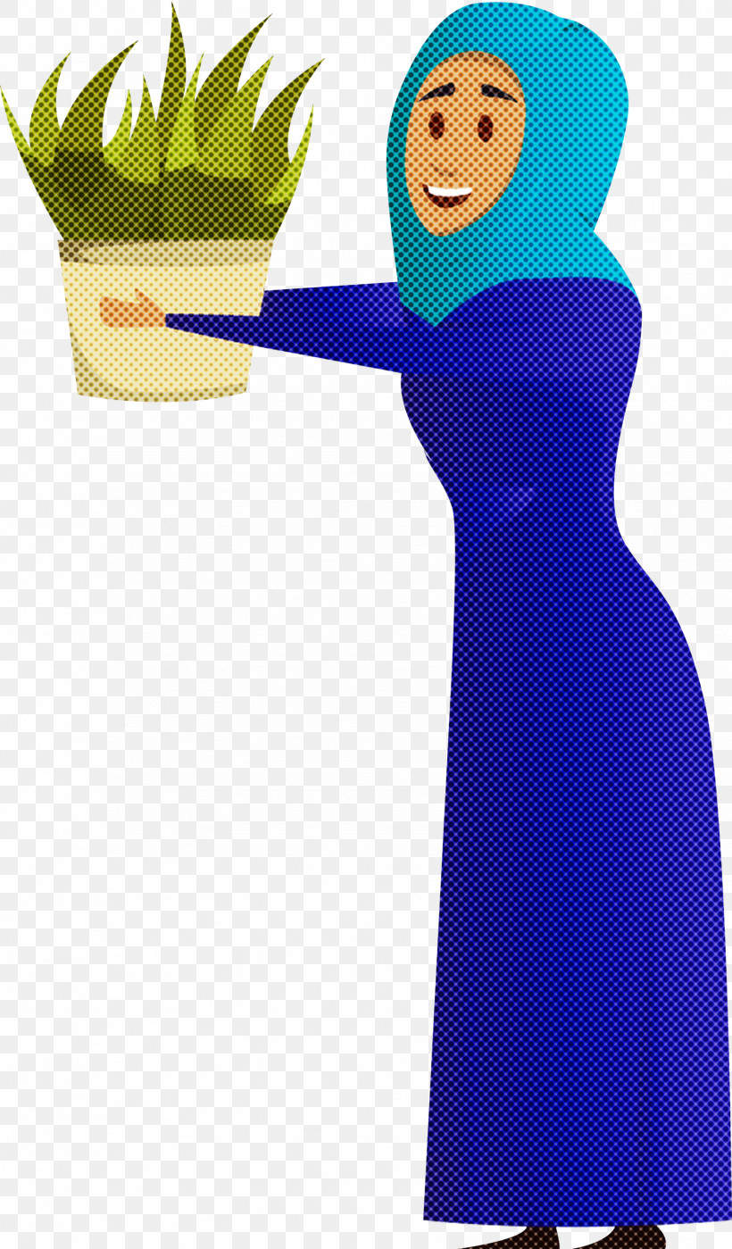 Arabic Woman Arabic Girl, PNG, 1756x2997px, Arabic Woman, Arabic Girl, Cartoon, Electric Blue, Finger Download Free