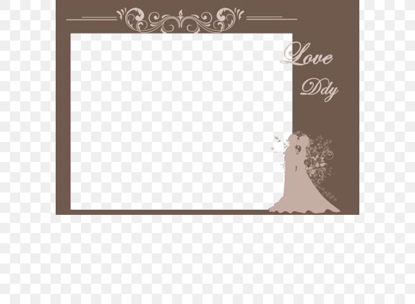 Brown Wedding Picture Frames, PNG, 600x600px, Brown, Blue, Bridegroom, Marriage, Marriage Proposal Download Free