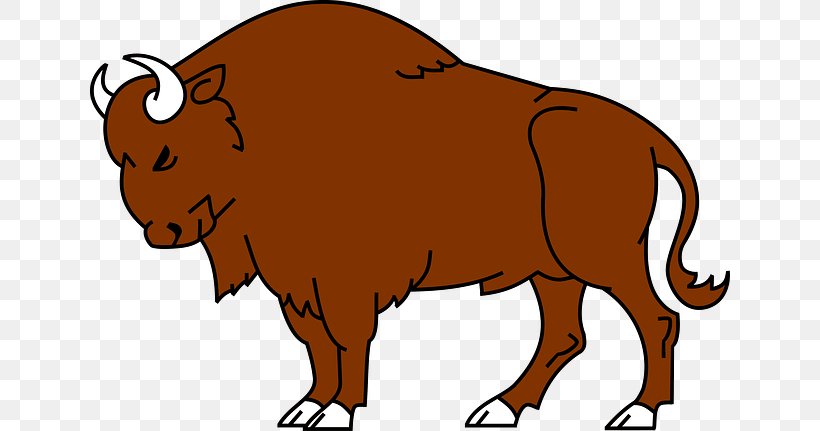 American Bison Bison Bonasus Clip Art, PNG, 640x431px, American Bison, Bison, Bison Bonasus, Bull, Cartoon Download Free